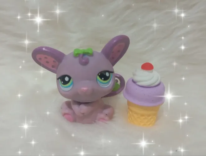 littlest pet shop ratinha/ camundongo #1830