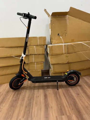 Patinete elétrico 500w com amortecedor QBUEN original loja física fazemos entregas