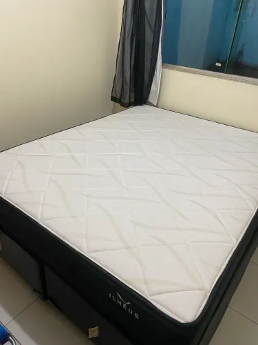 Cama Box Queen Plumatex 1,58x1,98