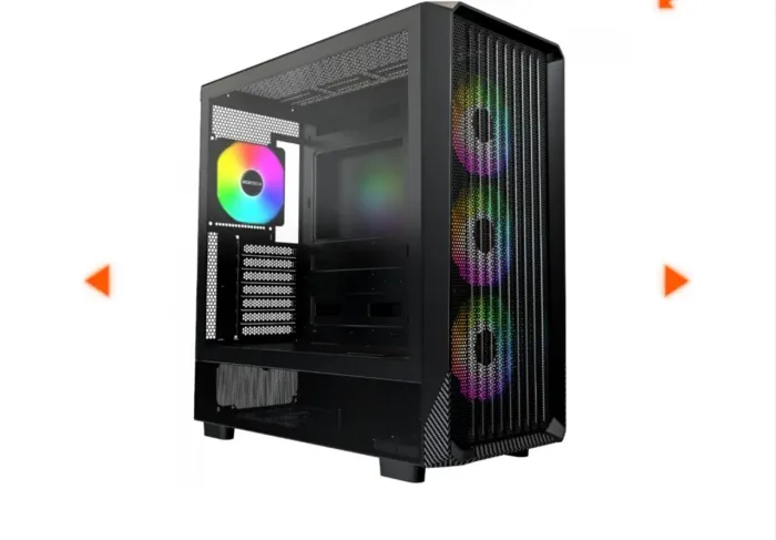 Gabinete montech com 4 fans