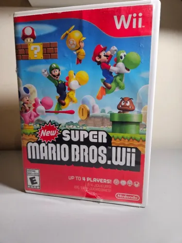 Jogo New Super Mario Bros Wii | Nintendo Wii | Americano e Testado