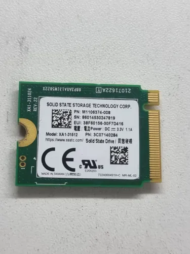 Ssd nvme m.2 2230 512GB  xa-31512
