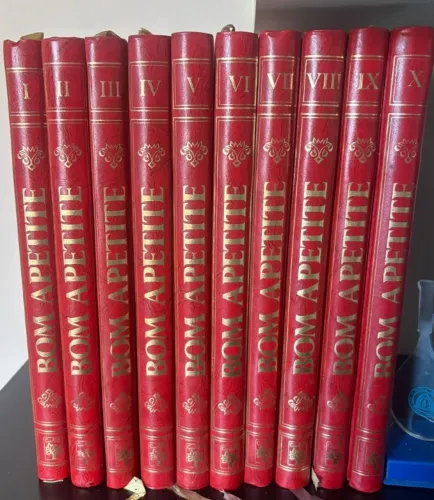 Coleção Bom Apetite 10 Volumes Abril Cultural 1968
