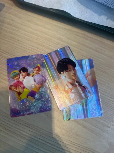 Cartas raras de Guerreiras do Kpop