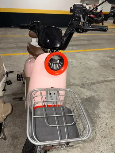 Bicicleta elétrica lambreta vespa 1000w Bonmad