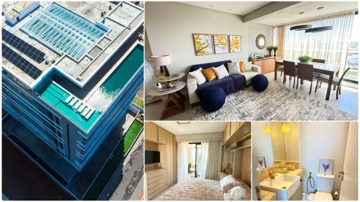 Apartamento 1/4 com Lavabo à Venda, Amplo, Vista Mar em Stella Maris  Salvador-BA