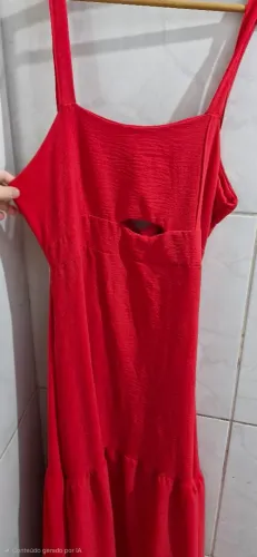 Vestido vermelho gg