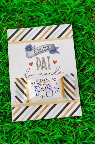 Balinha personalizada com sua logo para o dia dos pais!