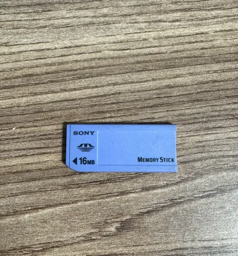 cartão de memória Sony Memory Stick original de 16 MB