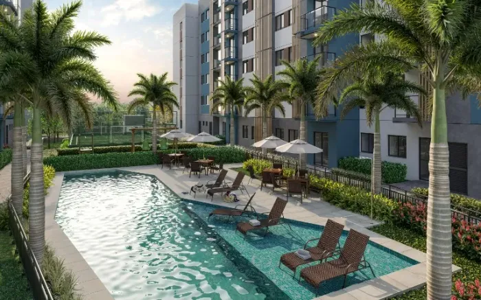 Ap 2 Quartos com Mega Infraestrutura e Segurança- Recreio RJ ( Financiamento Acessíve, D+
