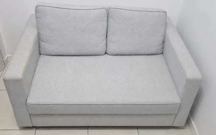 Sofá cama Abracadabra - Mira Casal cinza claro; 1,50m