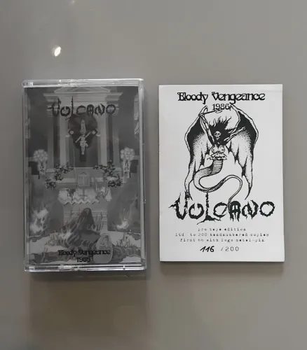 Fita k7 Vulcano - Bloody Vengeance, 