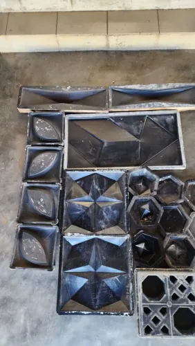 Fôrma molde para gesso 3D, revestimentos 3d