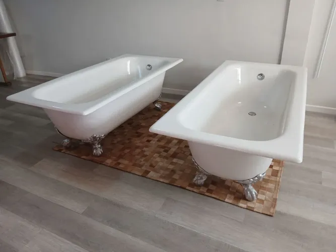 Banheira Inglesa Clássica - Sofisticação e Conforto para seu Ambiente! ?