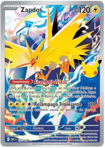 Cards pokémon celebração 30 Anos