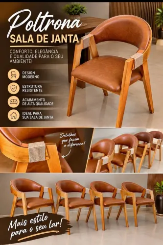 CADEIRAS PARA SALA DE JANTAR