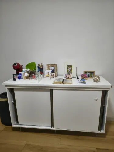 ARMÁRIO MULTIUSO / BUFFET EM MDF SOB MEDIDA - MODERNO E MUITO ESPAÇOSO