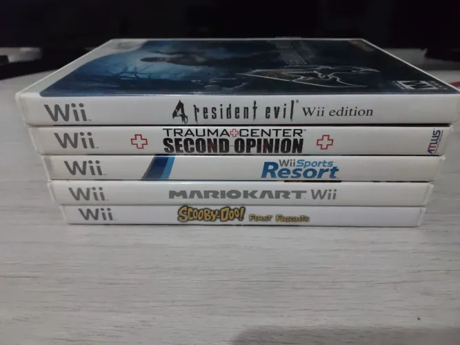 Lote de jogos de Nintendo Wii