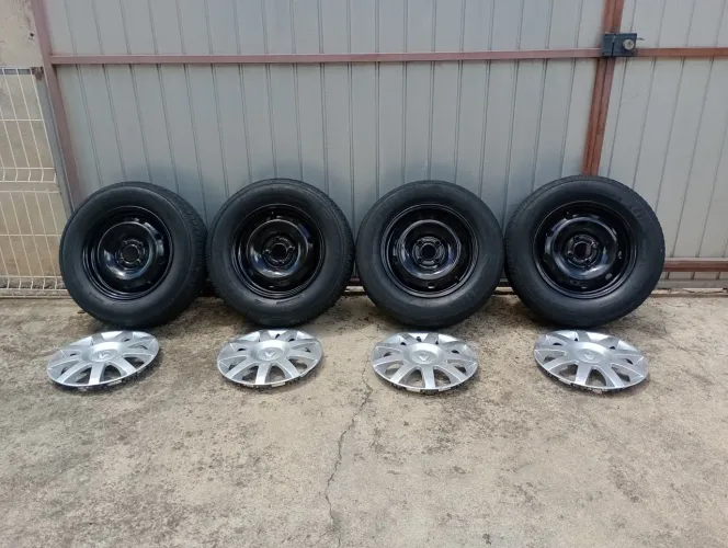 Jogo de rodas de ferro aro 14 original Renault, oração 4x100