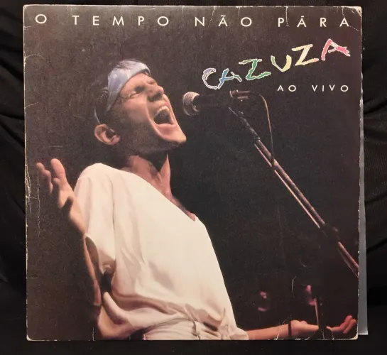 Vinil Cazuza - O Tempo Não Para Ao Vivo (1988) (Disco, LP)