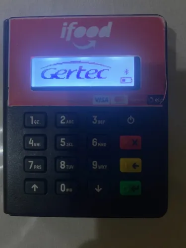 Maquininha Gertec Ifoo - Aceito Pix e Cartão