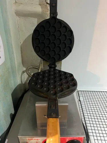 Máquina de bubble waffle