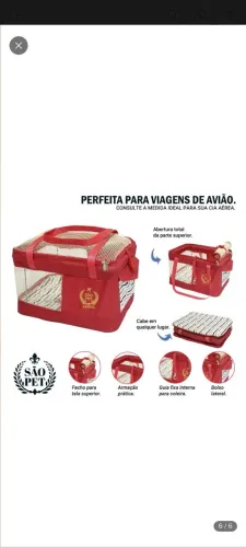 Bolsa pet viagem 