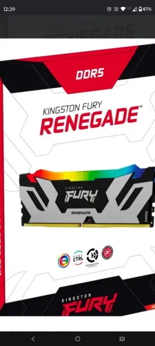 Memória DDR 5 fury 6000mt 32g