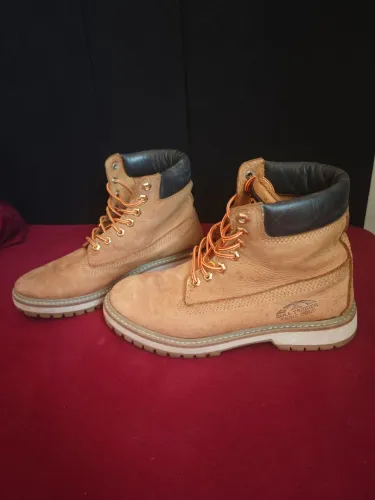 Bota amarela Bull terrier 39