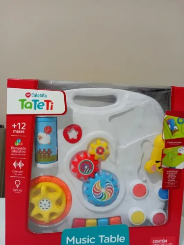 Mesa Musical Music Table Mesinha didática Ta Te Ti Calesita - TATETI