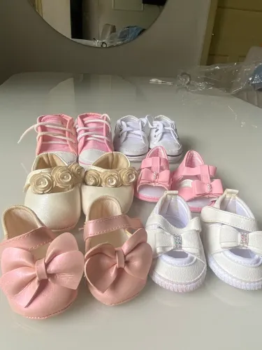 Lote de sapatos para bebês n13- 18