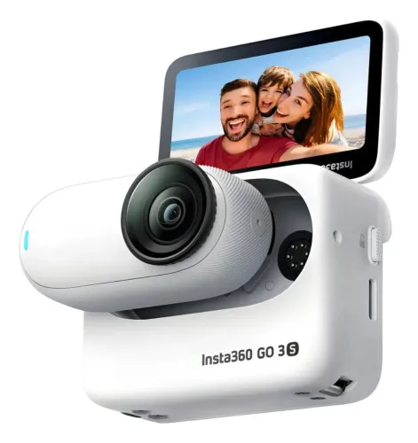 Câmera insta 360 Go 3s 4K Branca