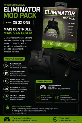 Adaptador 4 botões, StrikePack Eliminator para Xbox One.
