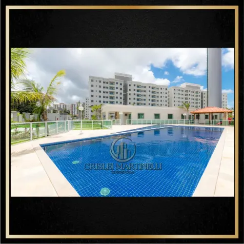 ALUGO - APARTAMENTO 2/4 COM SUITE E VARANDA - MOBILIADO - NO CONDOMINIO SPAZIO SALVADOR NO