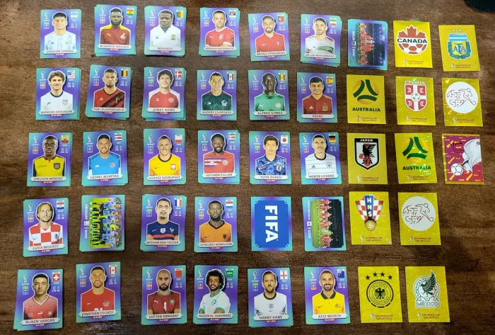 Figurinhas copa 2022