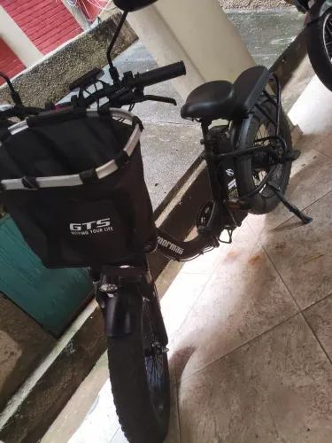 Bike Elétrica Dobrável Mormaii Fat plus+