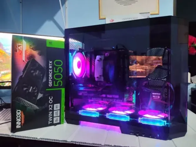PC Gamer Ryzen 5 5500 + RTX 5050 8GB + 16GB RAM + SSD NVMe 1TB