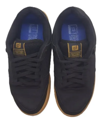 Tênis Freeday Grandir - Preto+Nude (Skate & Streetwear) tamanho 39 seminovo