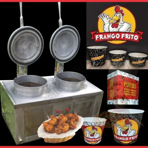 2 Fritadeiras Pressão + frete Gov Valadares