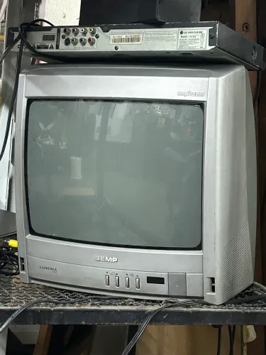 Tv 14 polegadas de tubo para vídeo game retirar na zona norte 