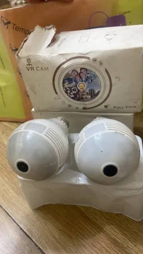 Lâmpada com camera