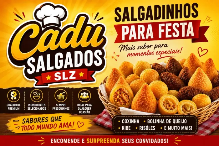 Vendo salgadinhos para festa cento 40,00