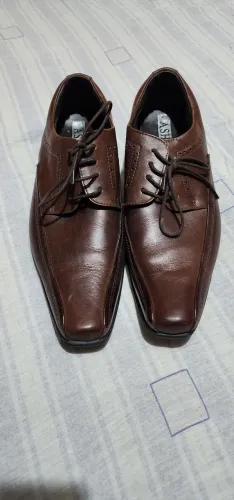 Sapato Social Derby de Couro 41