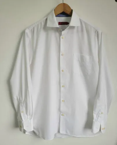 camisa branca brooksfield tam M