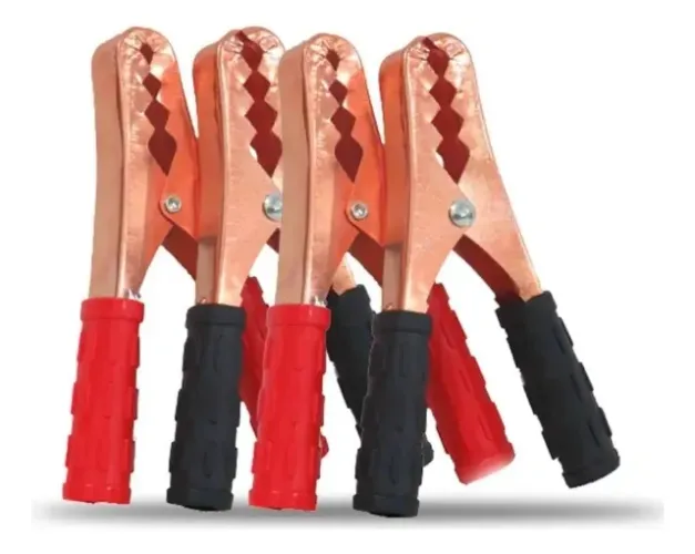 4 Garras Prendedor Jacaré Para Cabo De Bateria Chupeta 100Amp