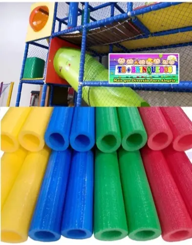 ISOTUBOS DE PROTEÇÃO PARA KID PLAY PARQUINHO BRINQUEDAO CARRETINHA