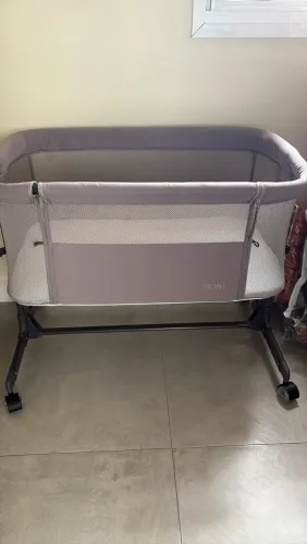 Berço Co-Sleep Noah Dark Grey - KikkaBoo