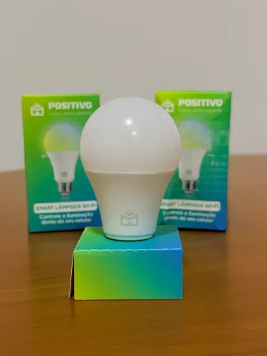 Lâmpada Smart Wi-Fi Positivo Casa Inteligente ? Nova