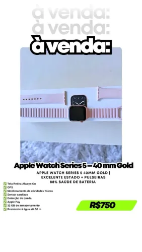 Apple Watch Series 5 - 40mm gold