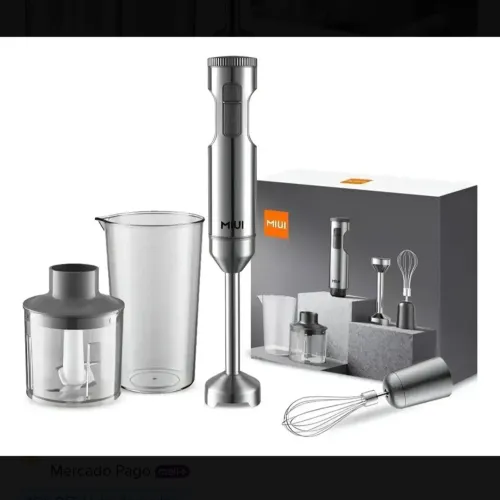 Mixer de Alimento 4 em 1 Xiaomi MIUI Aço Inox 1000W 220V